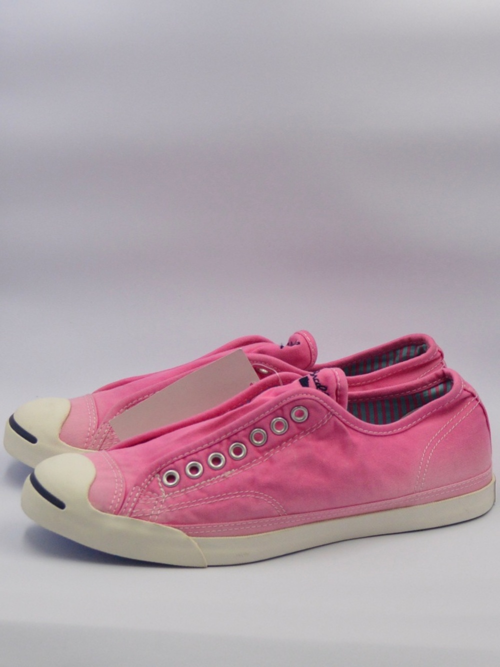 New Converse Jack Purcell Distress Washed Pink Sneaker Size 10 NWT
